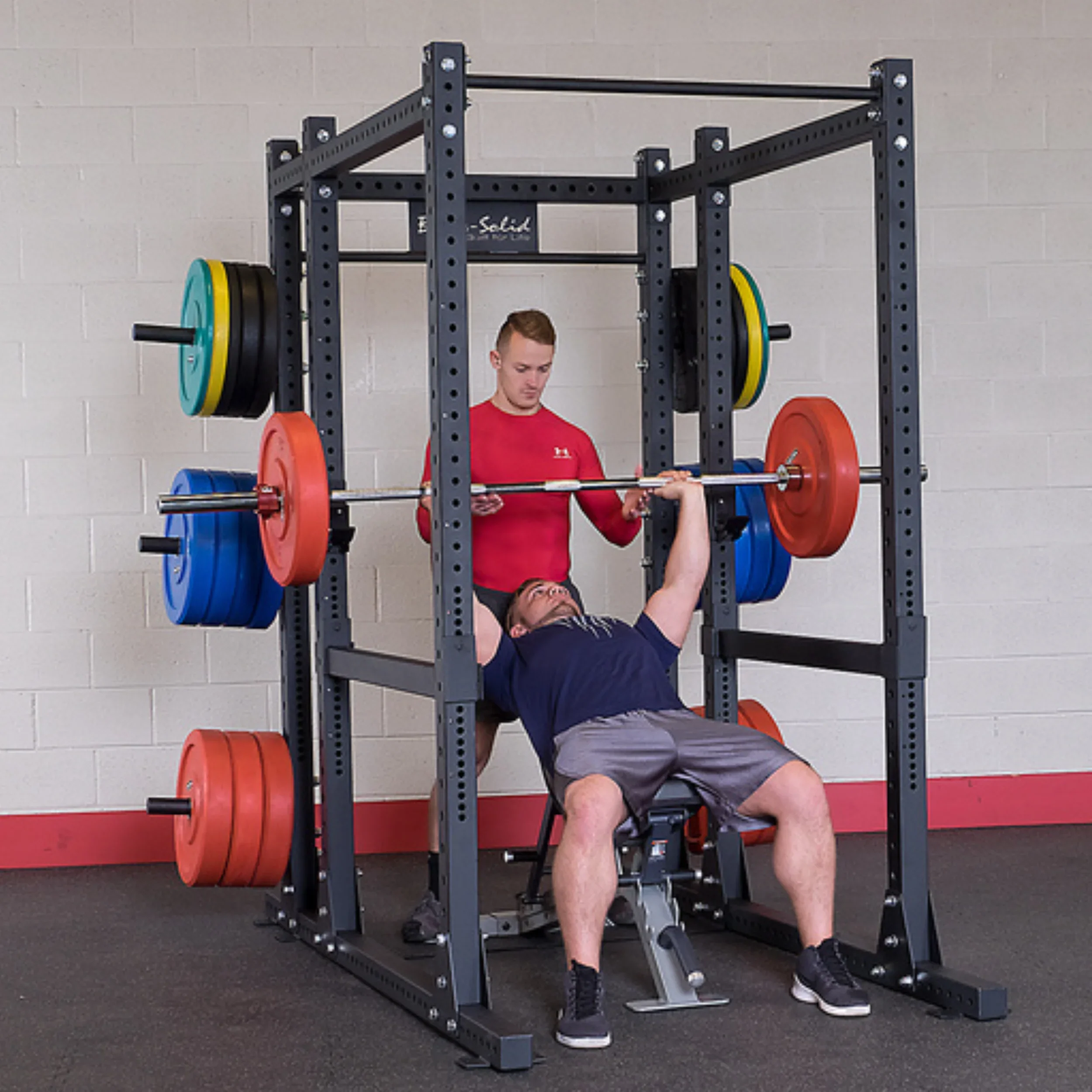 Body-Solid SPR1000BackP4 Extended Power Rack Package (New) - Image 3