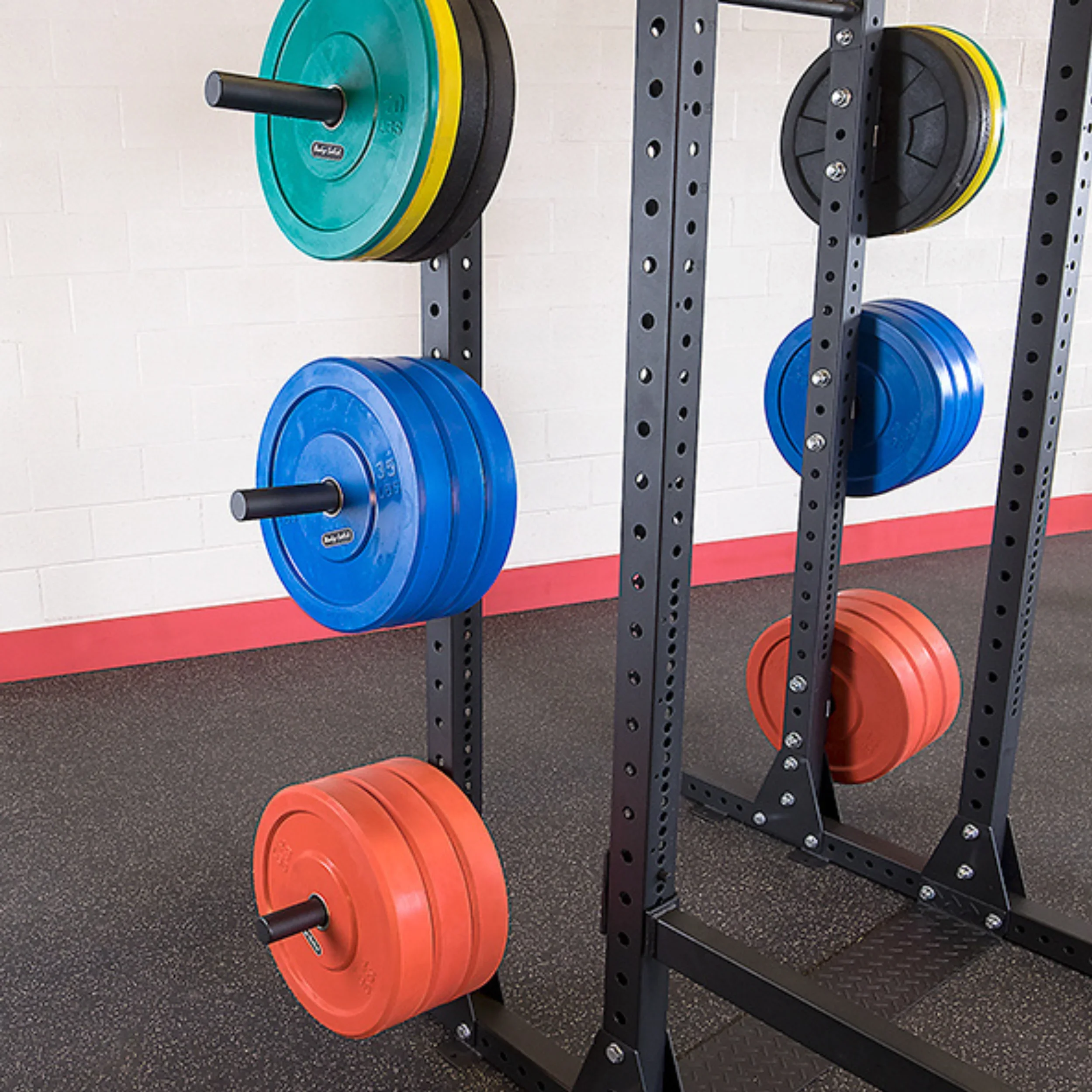 Body-Solid SPR1000DBBack Extended Double Power Rack Package (New) - Image 9