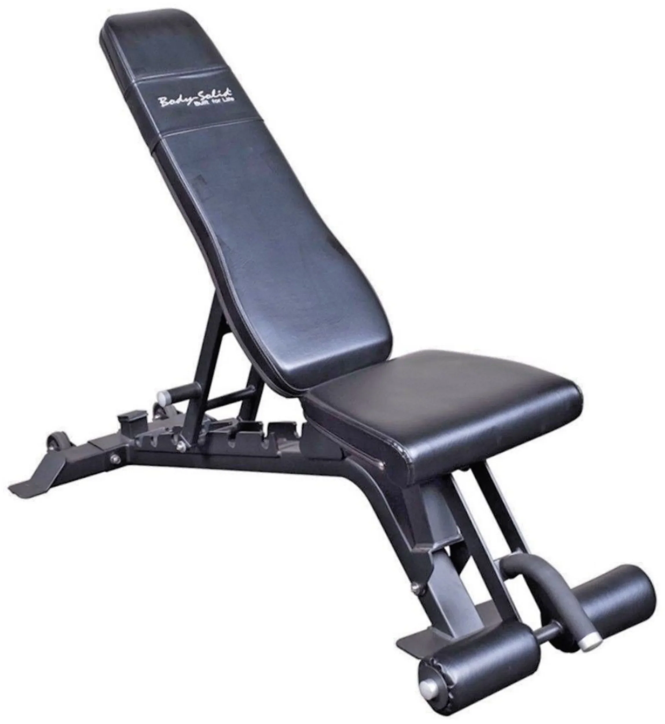 Body-Solid SPR1000SSP2 Commercial Power Rack w/Power Rack Strap Safeties + Adjustable Bench (New) - Image 3