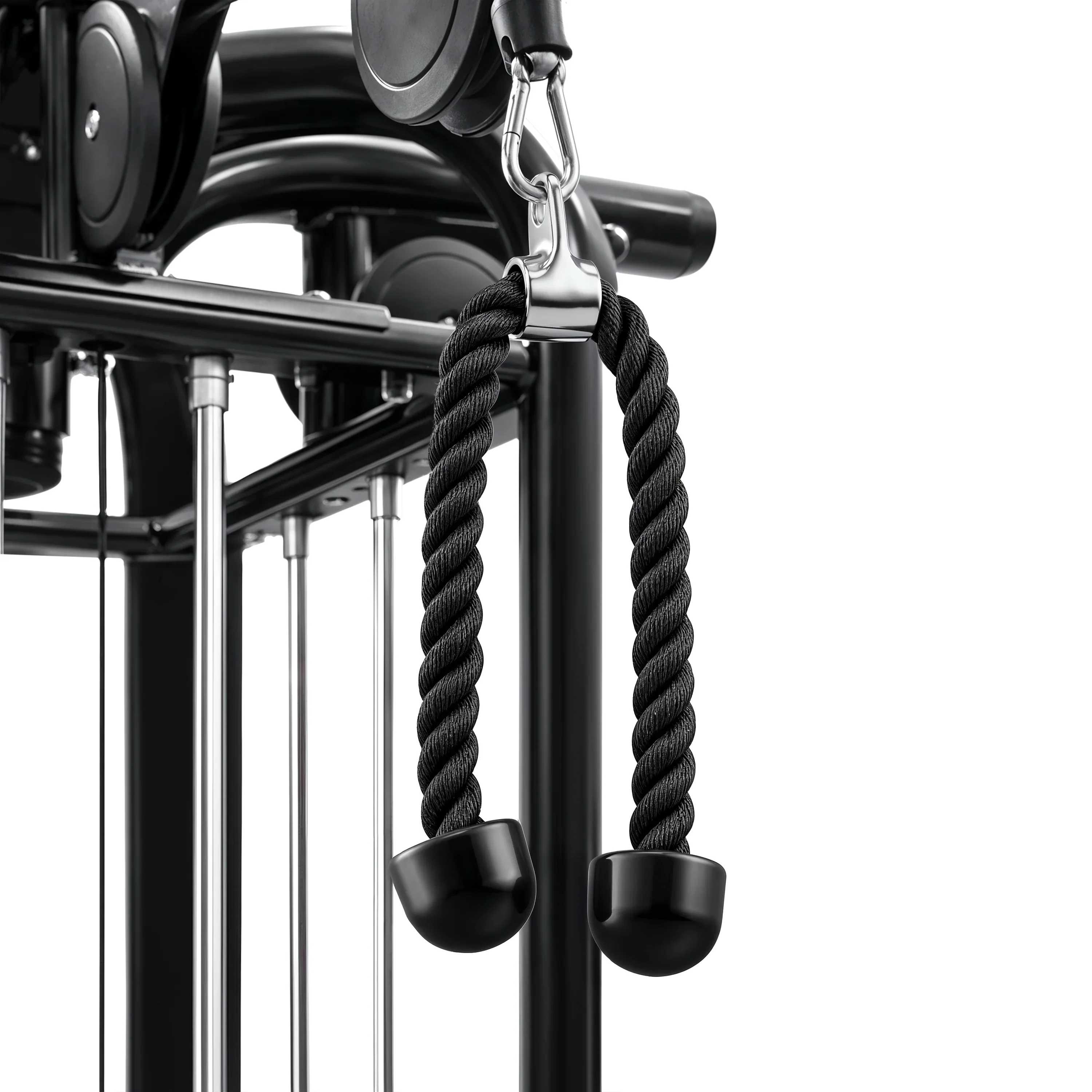 French Fitness FFB Black 4 Stack Multi Jungle Gym (New) - Image 12