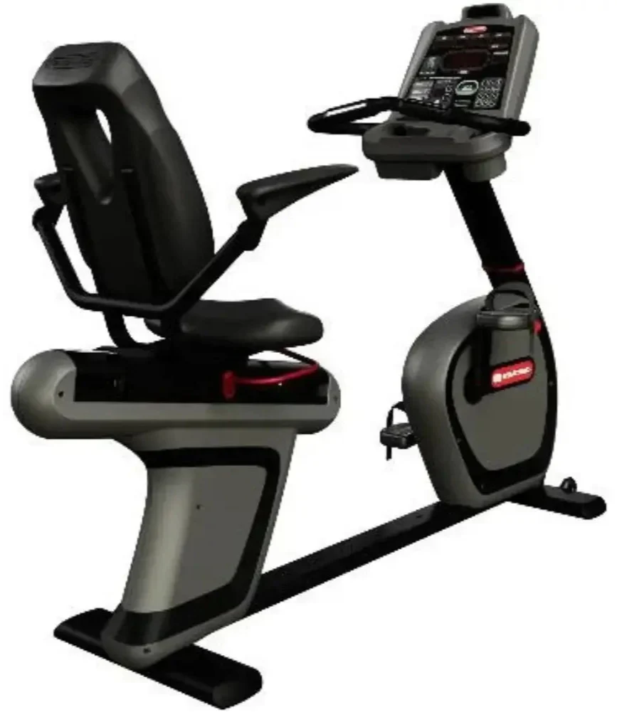Star Trac S Series Recumbent Bike w/LCD - Black (New) - Image 6